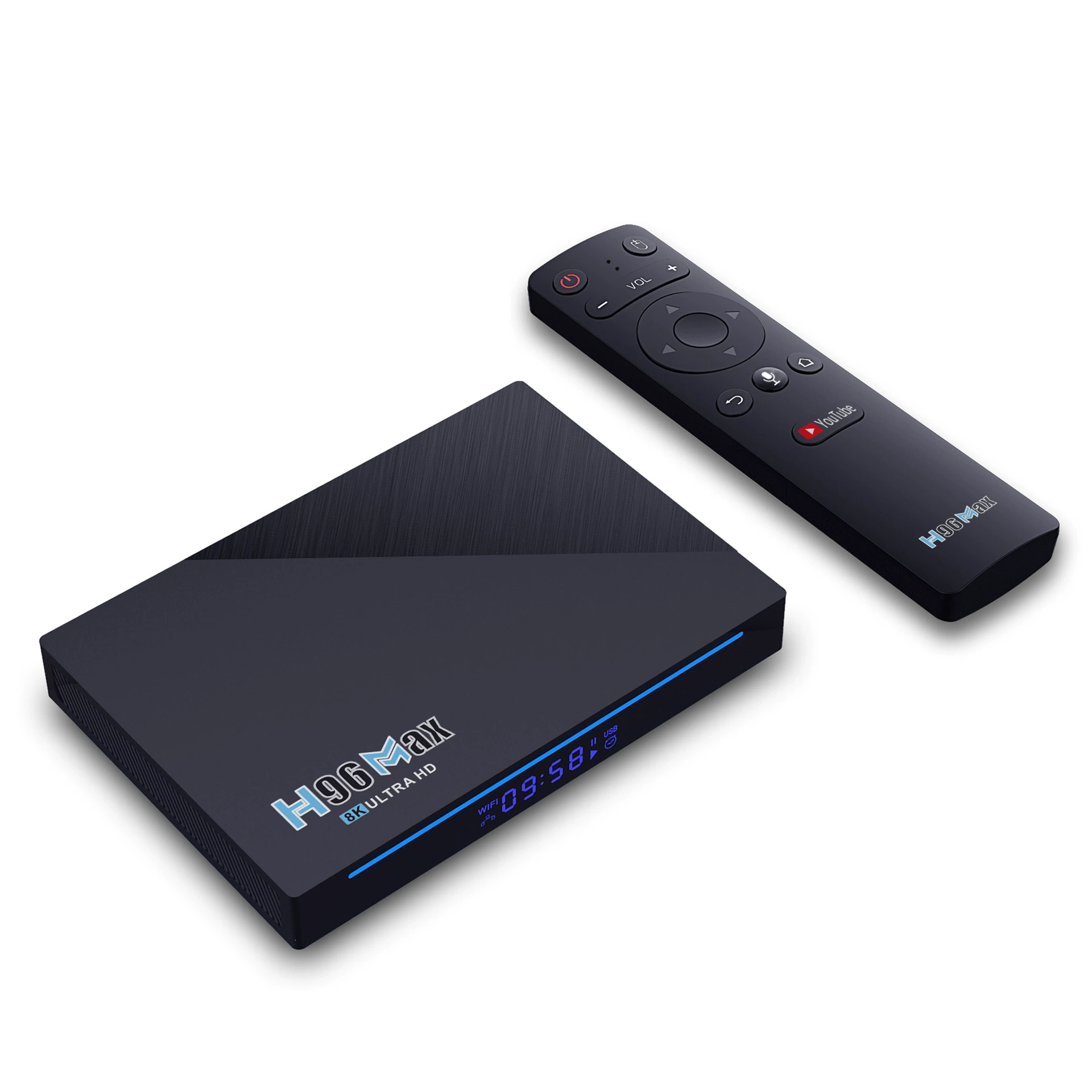 H96max сет-топ-бокс RK3566 с Bluetooth, сетевой TV-плеер