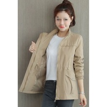 双层加里2025年新款韩版收腰显小个子风衣女春秋季洋气减龄外套