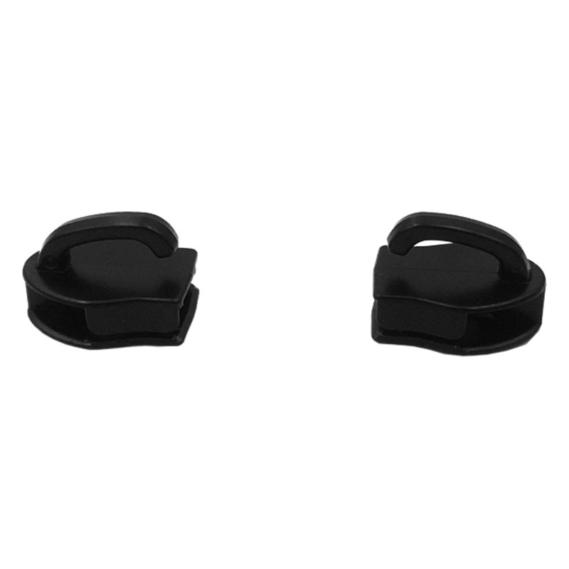 En stock al por mayor N ° 3 N ° 5 N ° 10 dientes de goma de nylon elefante nariz de una sola cabeza equipaje cabeza colgante chapado rodillo chapado multi-color