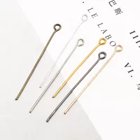 Железо 18K золото 9-слово иглы из бисера аксессуары ручной работы DIY браслет шпилька серьги уха ювелирные изделия кулон материал