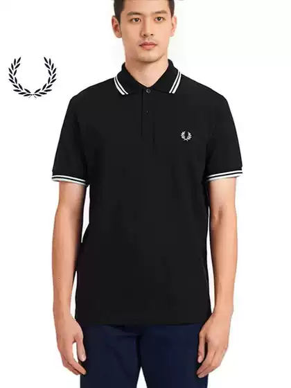 FP wheat spike polo shirt men's new summer FP lapel polo shirt short sleeved casual business Paul