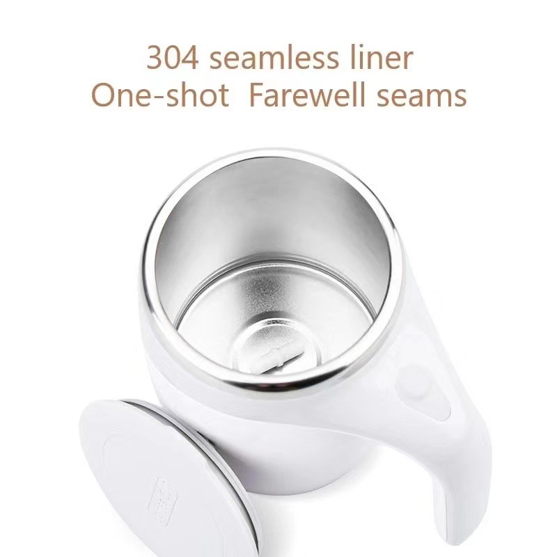 Háztartási keverőpohár mágneses töltésű keverőpohár kreatív ajándék csésze kávé keverőpálca csésze teljesen automatikus keverőpohár_voghion.com