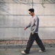 AUTICUP Autumn and Winter Woolen Thickened Old Money Style Woven Pants Soft Waxy Knitted Straight cleanfit Pants