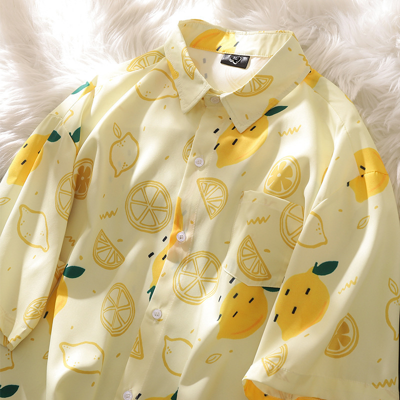 C02 Four-Way Stretch Shirt Vintage Floral All-Over Printed Short-Sleeved Floral Shirt Loose Shirt Japanese Style Style C02 Four-Way Stretch Shirt Vintage Floral All-Over Printed Short-Sleeved Floral Shirt Loose Shirt Japanese Style Style