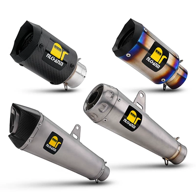 Motorcycle exhaust pipe – Non-Destructive Installation
