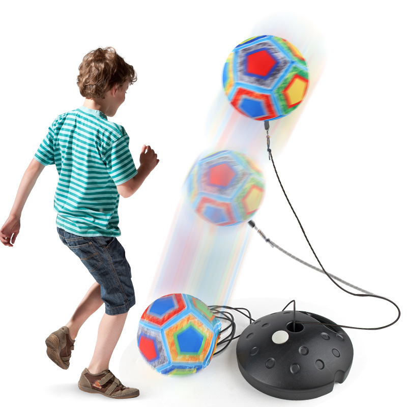 Entrenador de fútbol de ocio transfronterizo amazónico para niños rebote conjunto portátil de juguetes deportivos indoor y al aire libre tradicionales