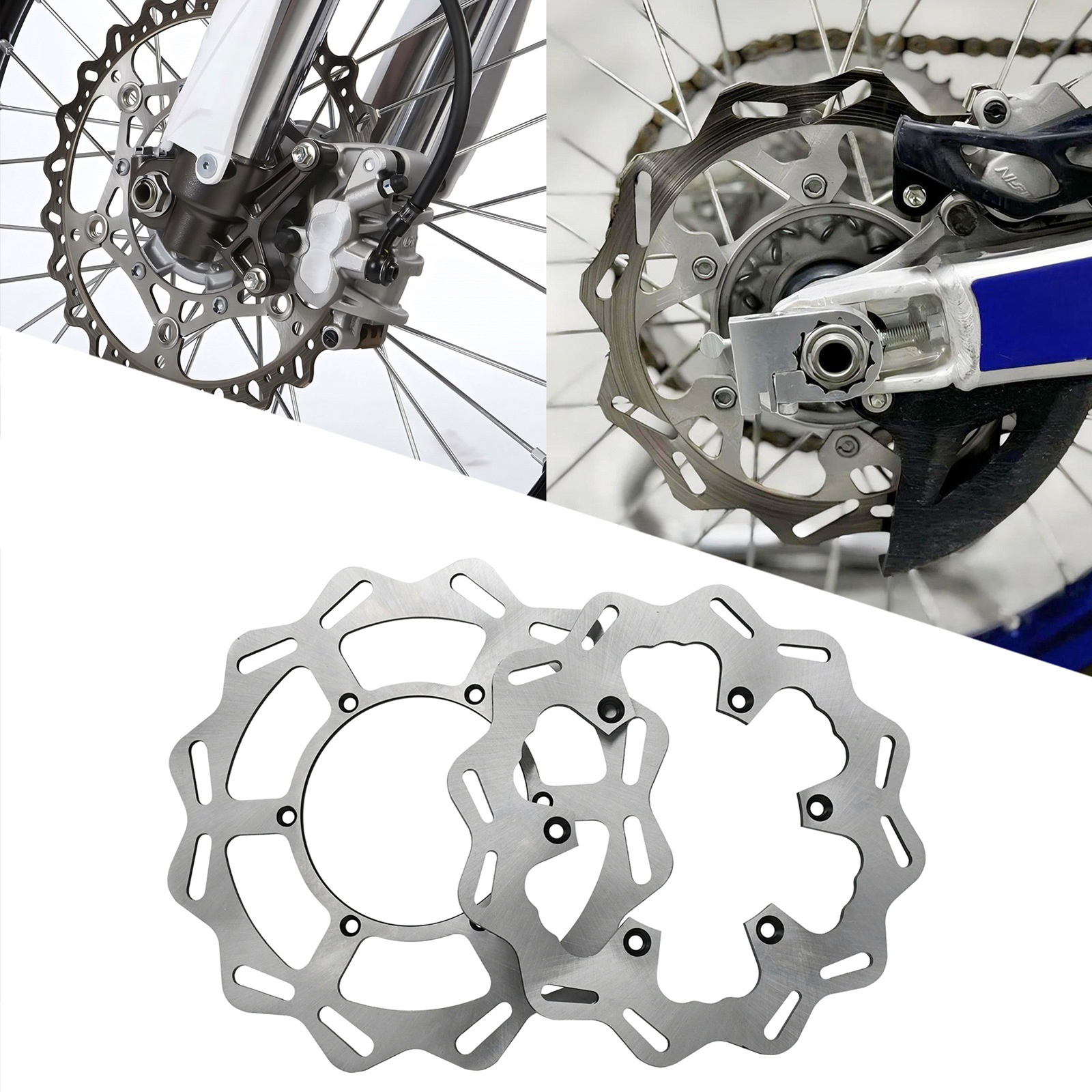 Suitable for Yamaha YZ YZF WR 250 450 rear brake disc, disc brake off-road motorcycle modification 240/245mm