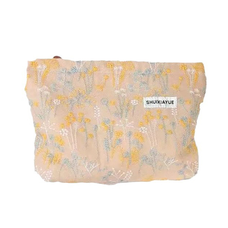 Retro literatura elegante portátil bolsas de maquillaje 2024 nuevo bolsas de maquillaje original nicho diseño mayorista