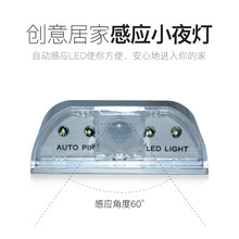 亚马逊出口款智能LED红外线灯专门门锁感应灯楼道起夜抽屉灯