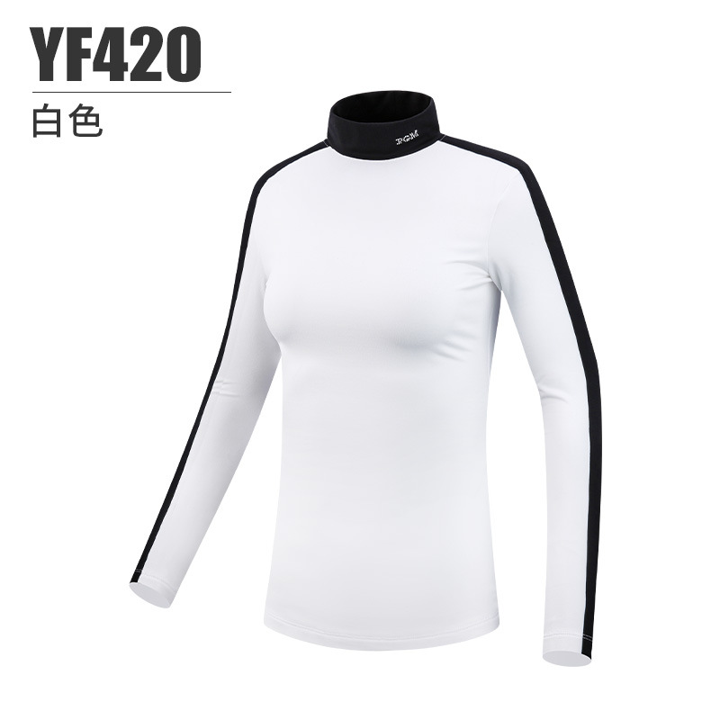 YF420-Áo sơ mi chơi gôn nữ màu trắng