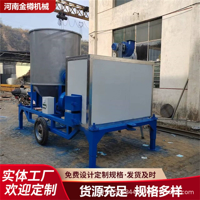 Электрообогреваемый зерновой сушилки мобильный барабан для сушки кукурузы вертикальное оборудование для сушки зерна пшеницы
