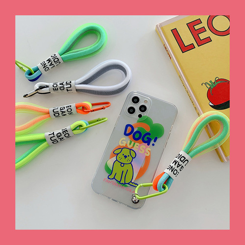 大容量水壶水杯顿顿桶荧光彩色挂绳书包手机壳大肚杯吨吨桶荧光绳