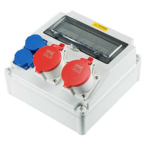 ZDCEE power supply portable indoor industrial socket box power supply maintenance site distribution box outdoor mobile switch box