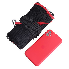 入水隱形谷麥魚護 便攜加厚塗膠魚護網兜 簡易裝魚收納魚護