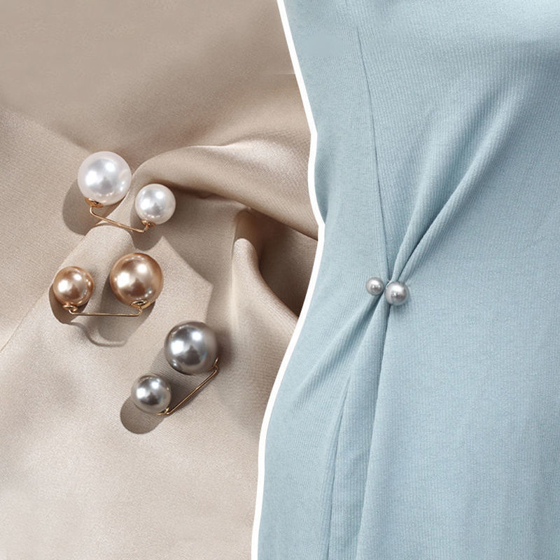 Waist Changing Artifact Brooch Clothes Skirt Waist Pin Pants Anti-Exposure Buckle Pearl Cardigan Pin Accessories Waist Changing Artifact Brooch Clothes Skirt Waist Pin Pants Anti-Exposure Buckle Pearl Cardigan Pin Accessories
