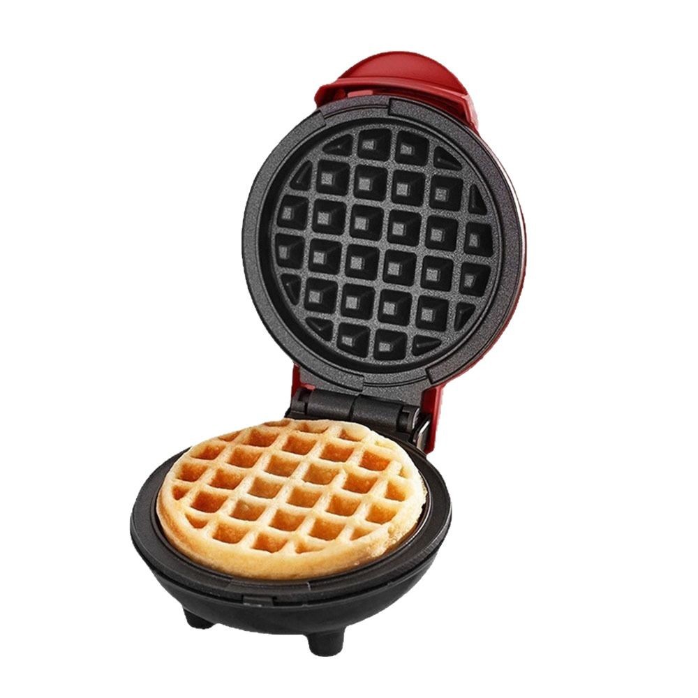 Waffle maker máquina de desayuno portátil máquina de gofres para el hogar mini torta para hornear máquina de desayuno de gofres