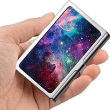 亚马逊WISHcustomize热转印名片夹男式商务金属女式名片盒证件