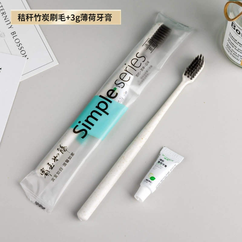 Отель одноразовая зубная щетка бытовое гостеприимство мягкий пояс для волос зубная паста проживание в семье стоматологический костюм туалетные принадлежности