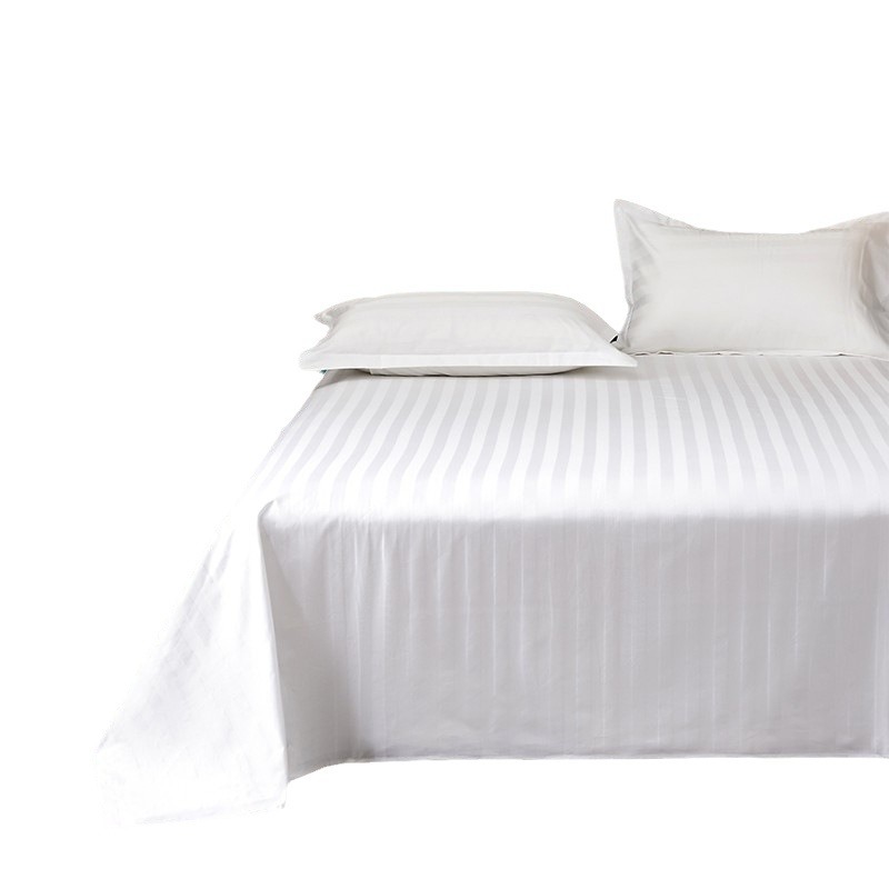 Cotton white sheet, duvet, material