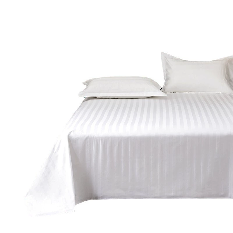 Cotton white sheet, duvet, material