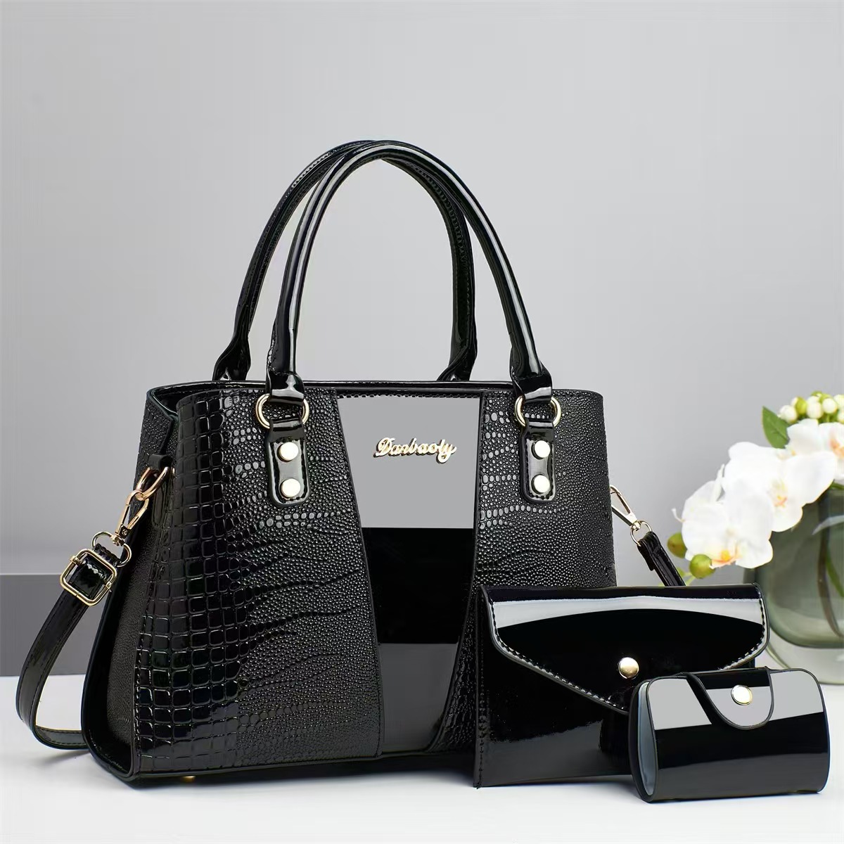 Bolso Tote de Hombro para Mujer de Poliuretano con Gran Capacidad para Uso Diario