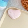 Autumn and winter new plush hair clip lamb hair furry rabbits hairy mink water bb clip card love water droplet hair clip