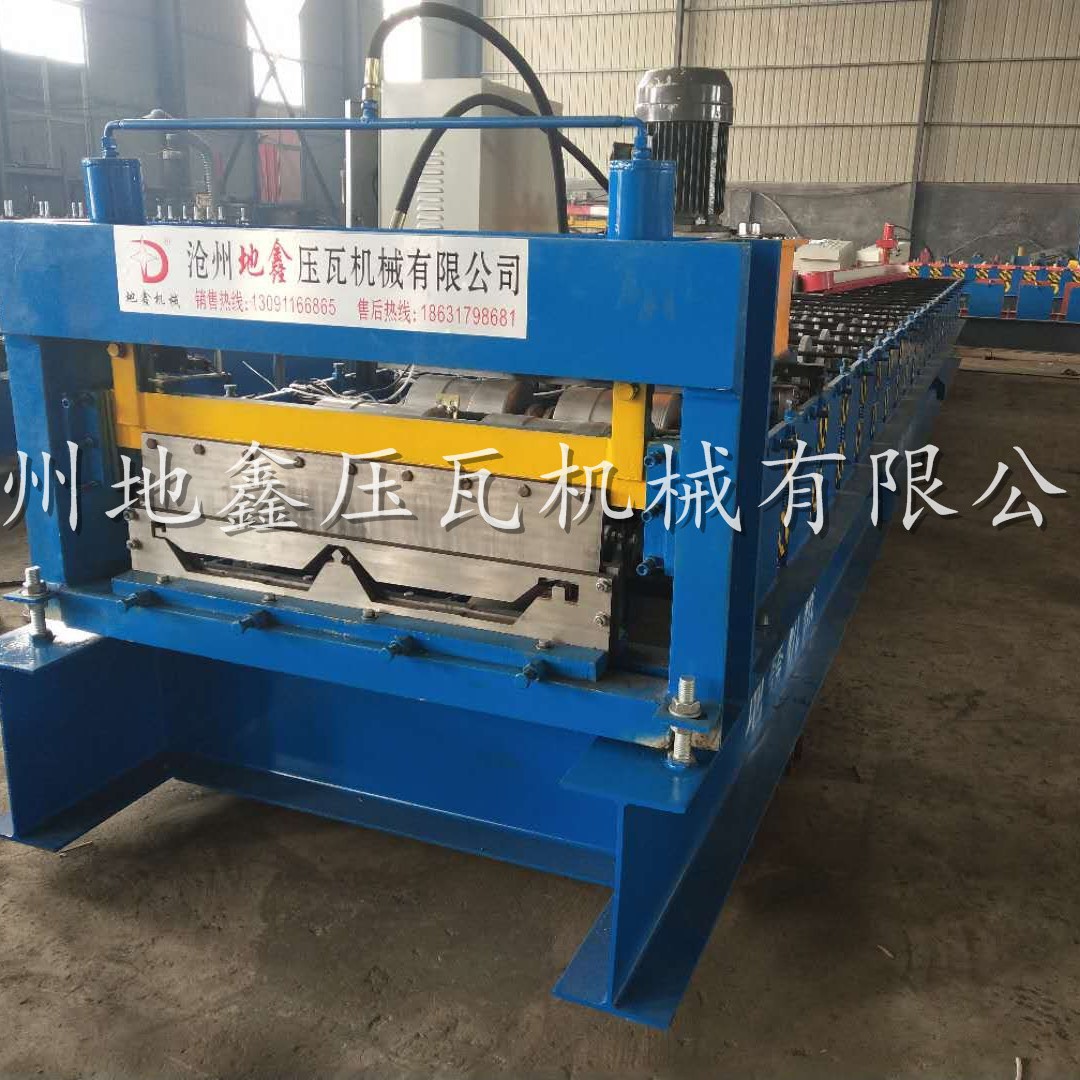 数控快速760角尺设备压瓦机 沧州地鑫压瓦机 冷弯成型机