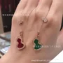 新款18k玫瑰金葫芦颈链
