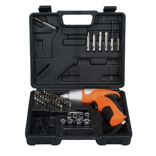 USB Rechargeable Hand Drill Set Household 45-Piece Set 3.6V Electric Screwdriver Bit Lithium Electric Hand Drill