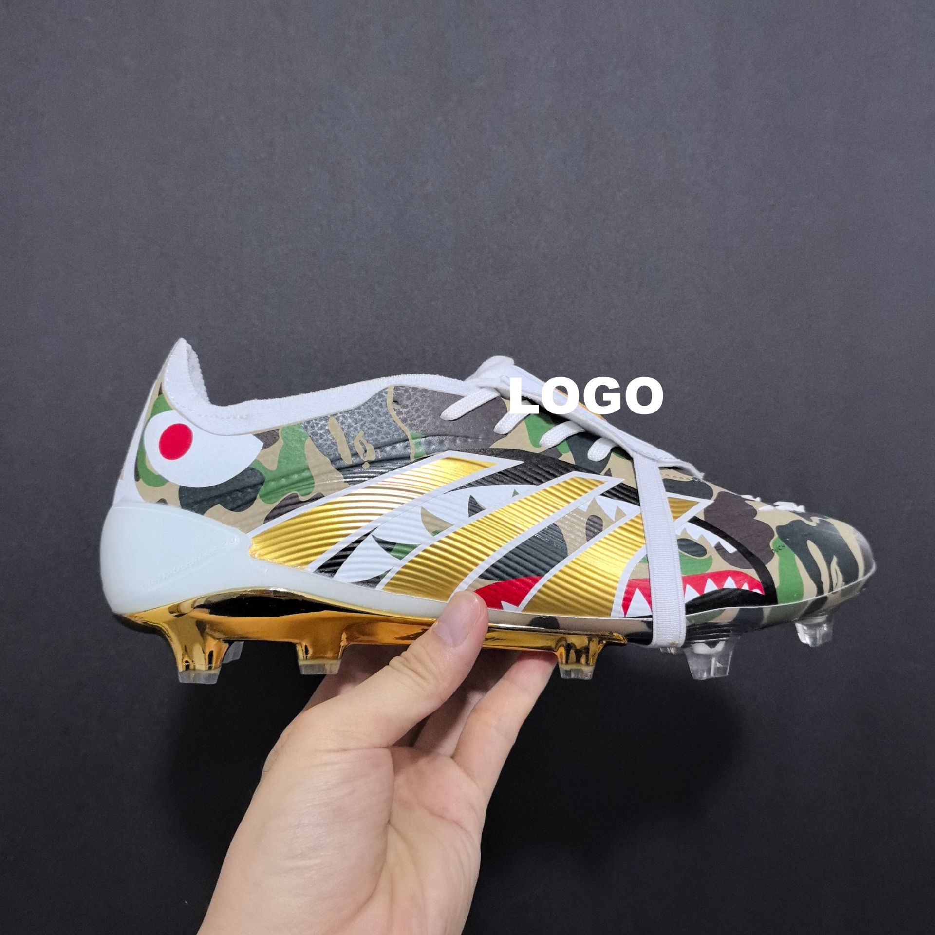 Fabricante Pu Tian Falcon 25 zapatos de fútbol transfronterizos FG flap competencia Predator 25 Elite Copa del Mundo