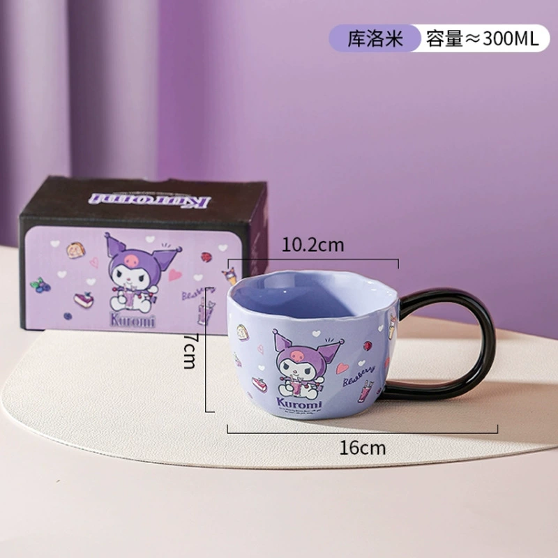 Hello Kitty, керамическая бытовая посуда с мультгероями для дома и пищи