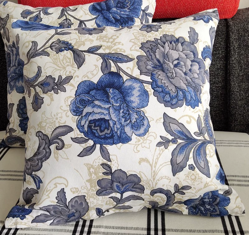 Cotton pillow, pillowcase, square sofa for bed, increased thickness