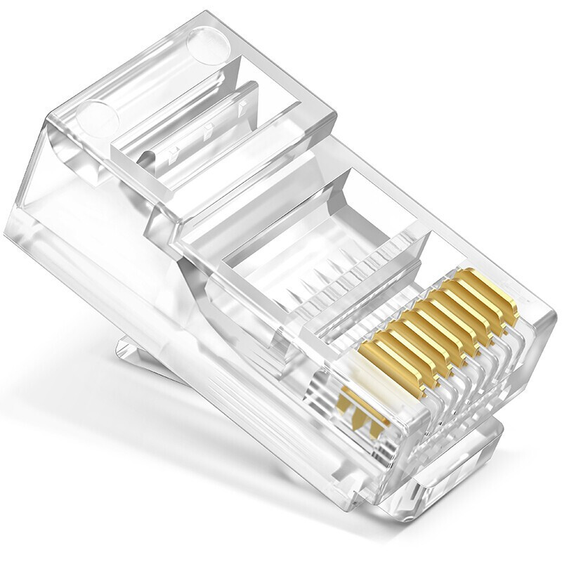 TP-LINK de red RJ45 sin blindaje traje de cabeza de cristal Super Five Crystal Head [50 piezas por paquete]