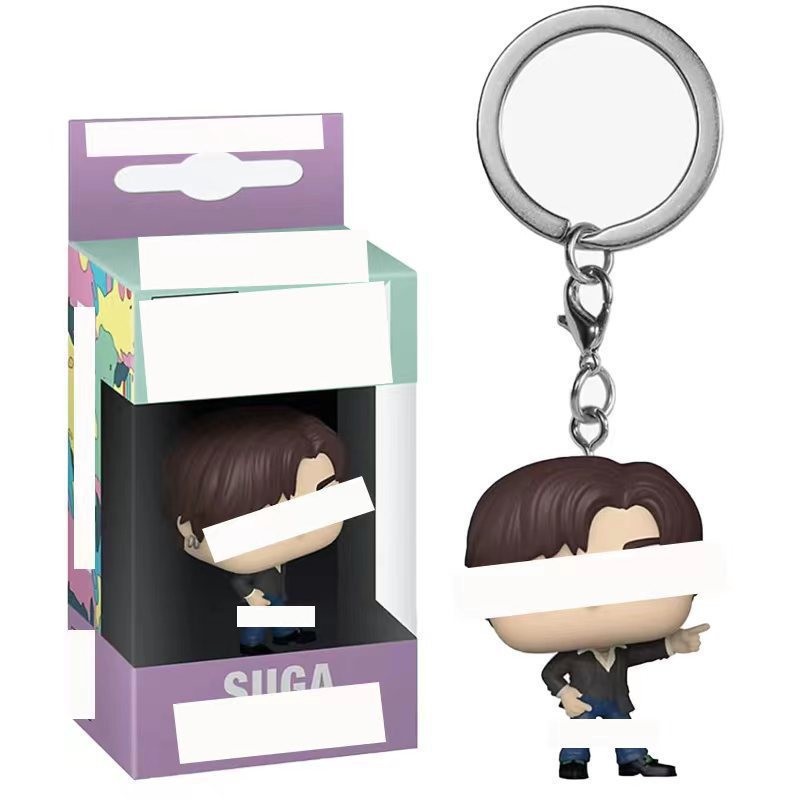 Keychain transfronterizo dibujos animados colgante regalo hecho a mano