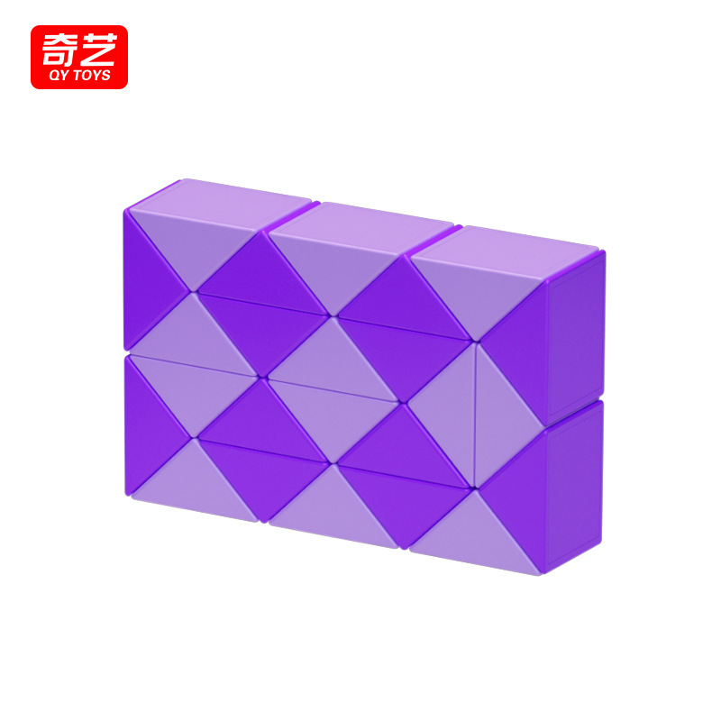 Qiyi 新しいマジック定規 ダブルカラー 24 36 48 60 72 セクション 2 色マジック定規 マカロン マルチカラー マジック定規|undefined