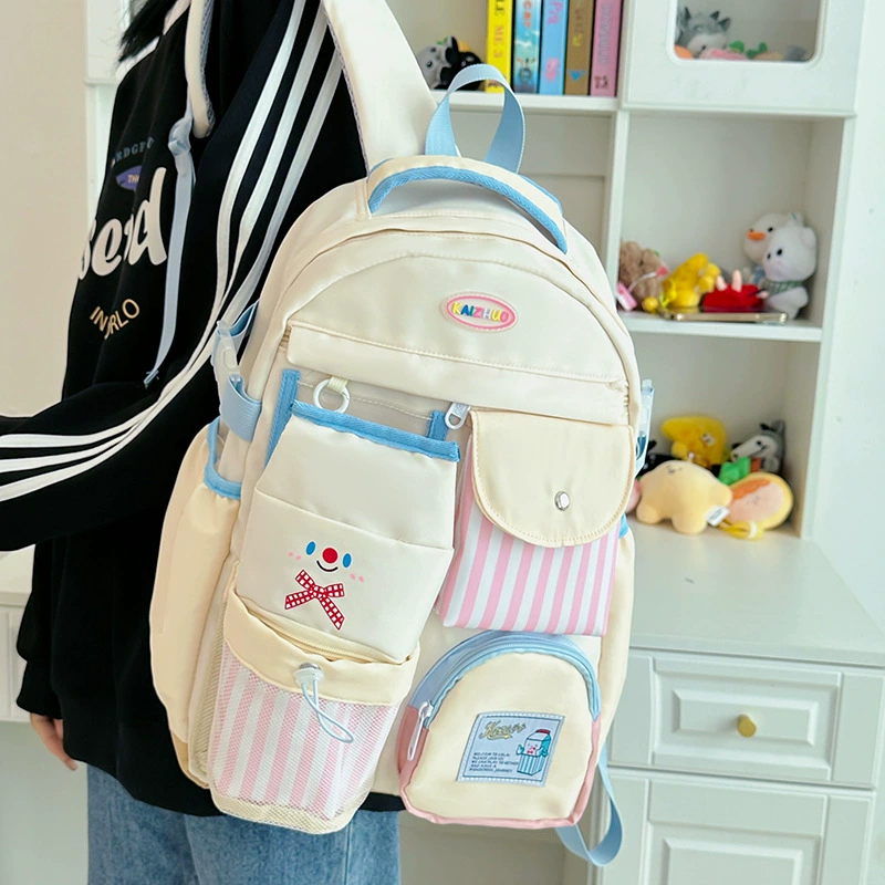 Cute capacious backpack, for secondary school