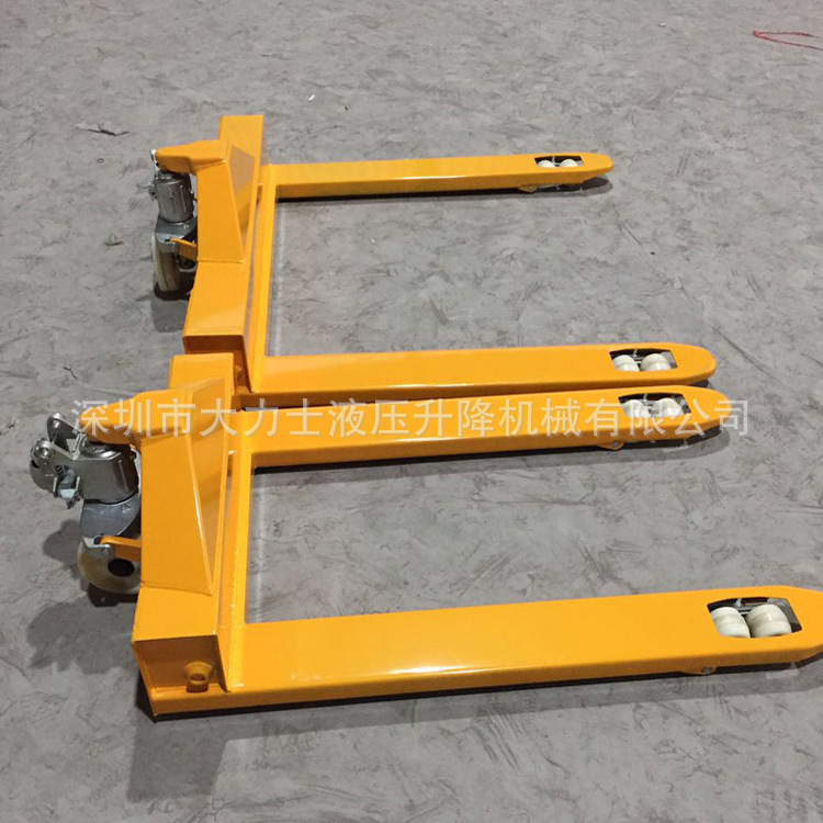 超短型2吨2.5吨3吨手动搬运车 超短型手动叉车 液压托盘叉车