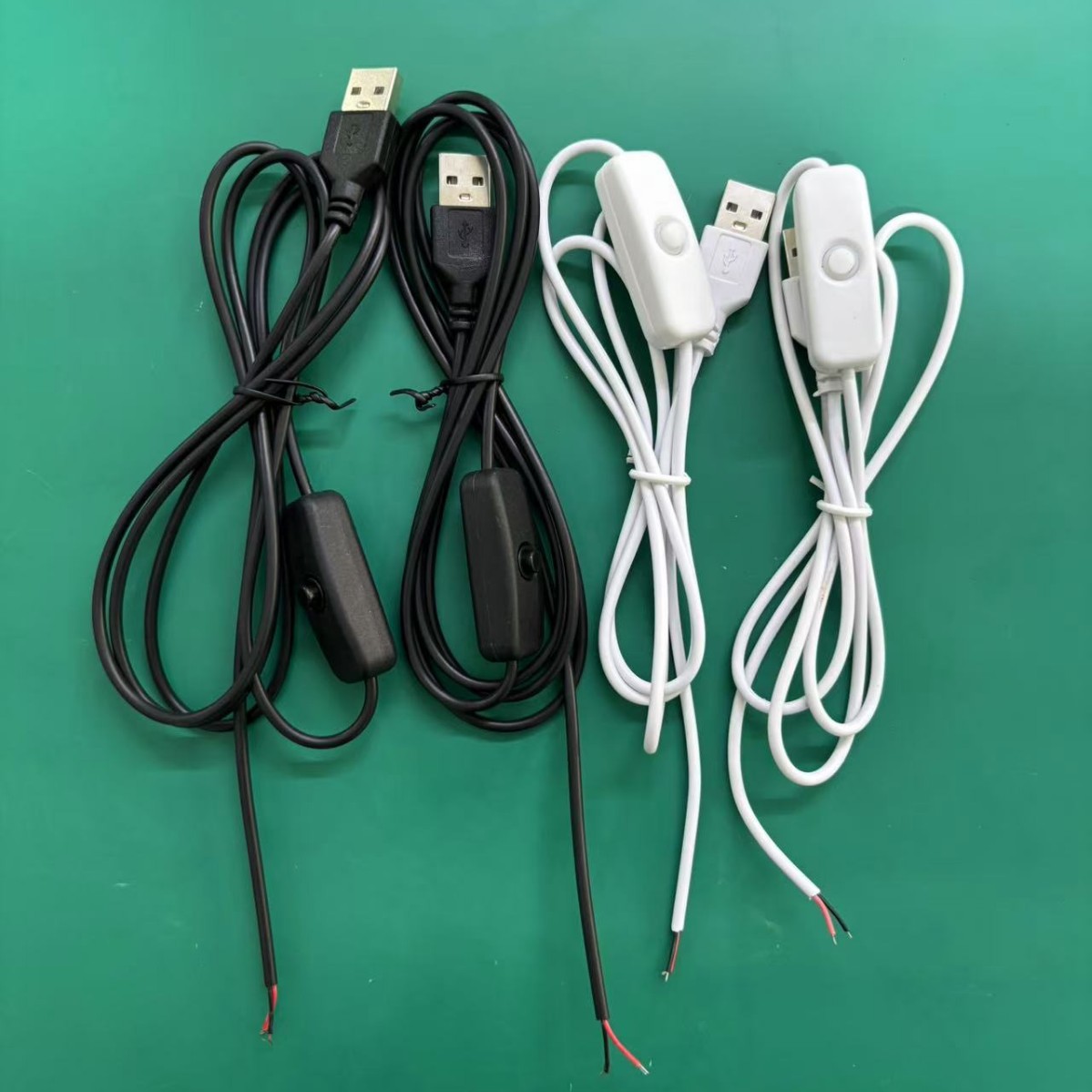 Cable de interruptor USB 501 lámpara de escritorio lámpara genial LED sol no se pone cable de alimentación enchufe de cable de lámpara de escritorio image 5