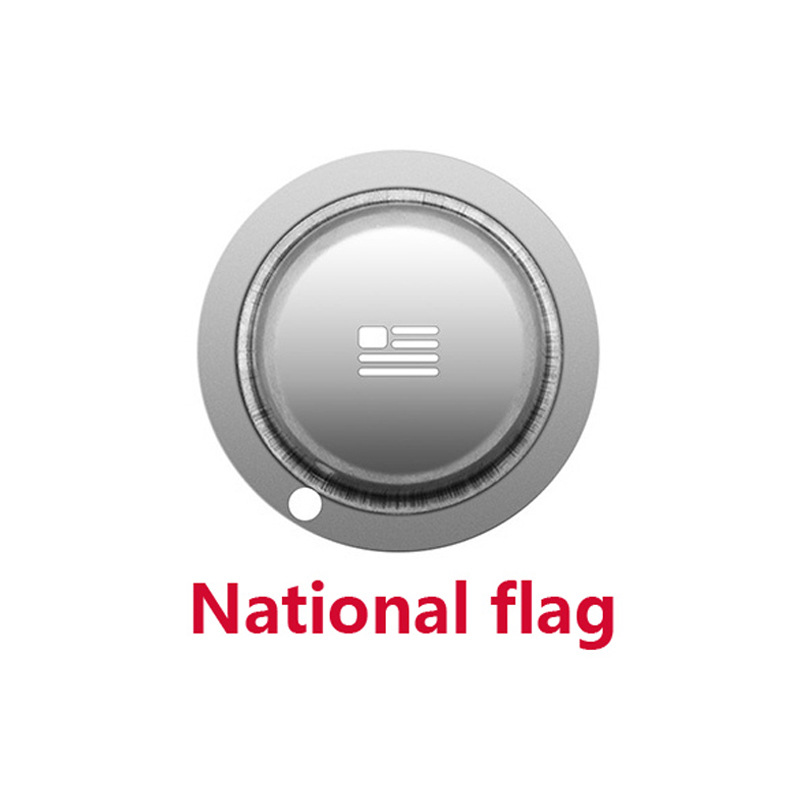 Herramienta de marcado marcador de golf de acero inoxidable patrón de Carta de Acción para adultos DIY pluma de marcado