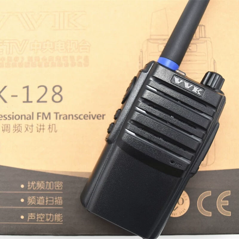 Трехсторонняя рация VVK Weike VK-128/129 VK-Q6 рация на строительной площадке стойка регистрации отеля для использования на открытом воздухе