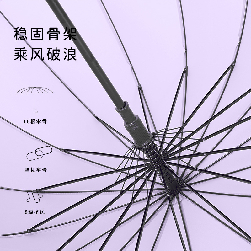 Waterproof men's automatic big umbrella