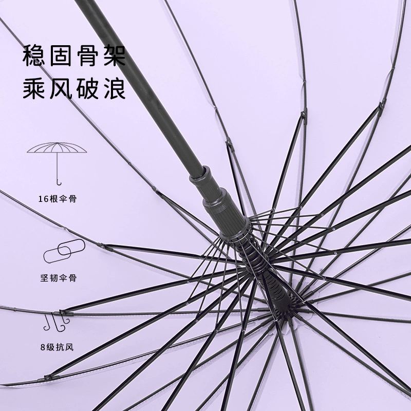Waterproof men's automatic big umbrella