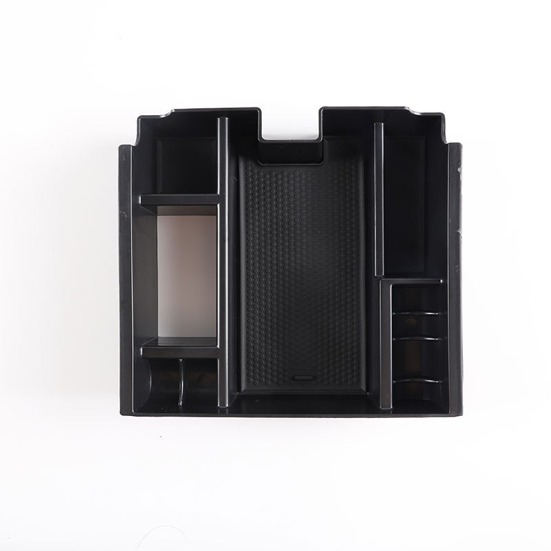 Suitable for 08-15 Jaguar XF armrest box storage box ABS modified accessories