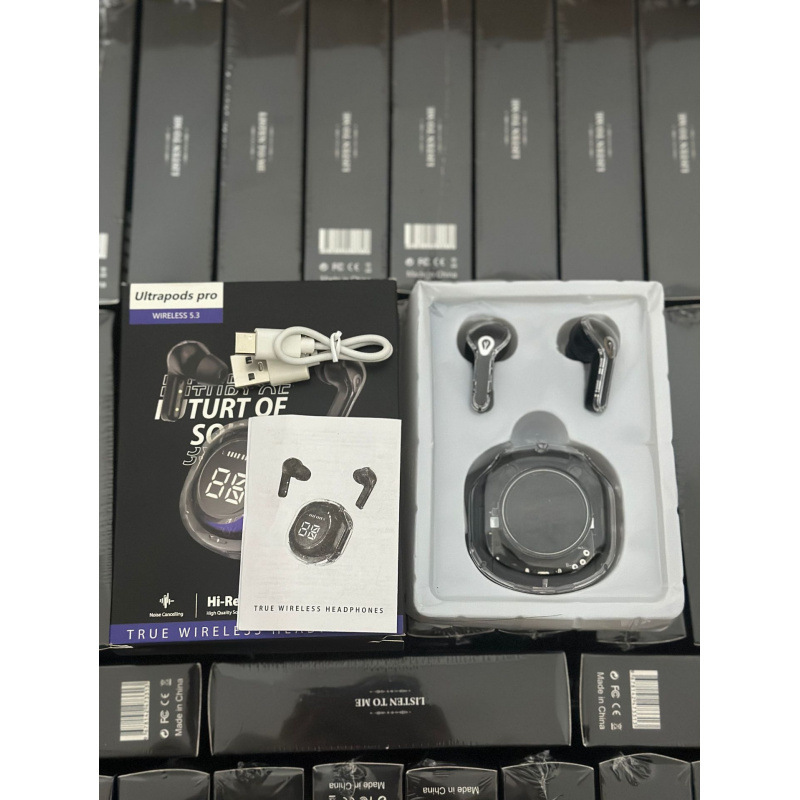 2世代水晶無線bluetoothイヤホン入耳式デジタル表示宇宙室イヤホンbluetooth本当に無線ロング航続|undefined