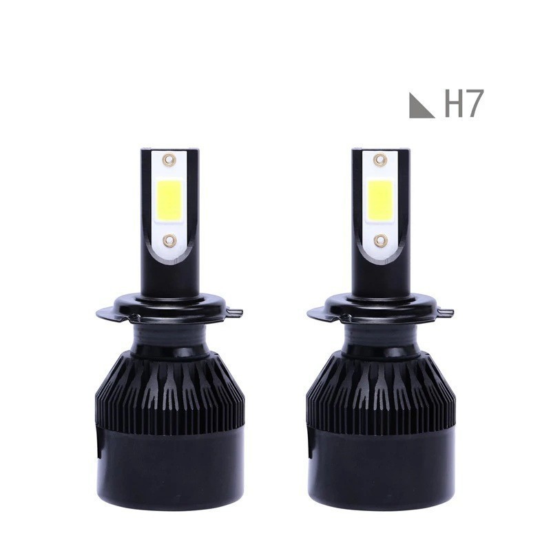 Tcyato Factory Direct Supply Black C6 Led Car Headlights Black H79005 H11H4 Led Car Light Bulbs