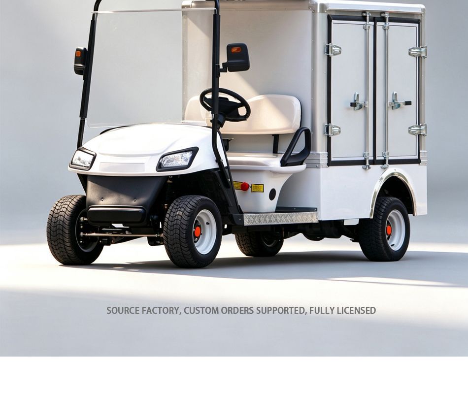 Electric Cargo Vans, Golf Carts, Factory Warehouses, Canteen Delivery Vehicles, Foreign Trade Export Golf Box Vehicles