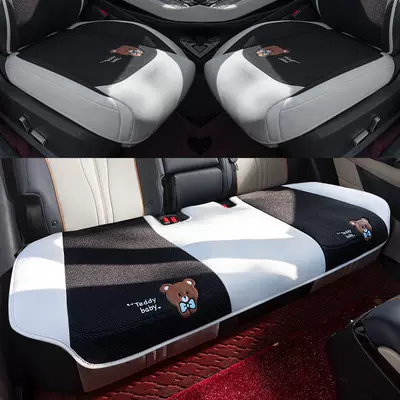 Modelə uyğun (Original) oturacaq örtükləri — Seat Cover Semi-enclosed Breathable Summer - three-piece-set-black-byd-song-plus2021-2023-model-is-suitable-for-the-old-model-without-holes-in-the-neck