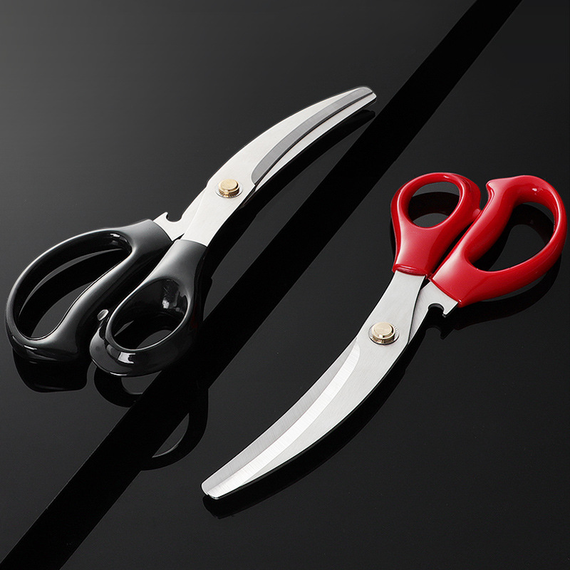 304 clip de barbacoa coreano de acero inoxidable alargado clip de carne buffet clip de barbacoa restaurante cocina tijeras de cocina