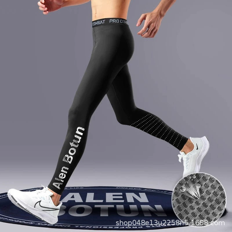 2025 фитнес-брюки Спортивный бег Быстрые сухие спортивные тренировки Футбол с бархатным дном на открытом воздухе облегающих брюки