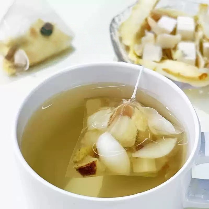 Yu Zhu Mai Dong Herbal Tea 6g x 20 Bags Polygonatum Ophiopogon Blend Daily Wellness Infusion in use